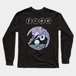 I'm free - vaporwave aesthetic Long Sleeve T-Shirt